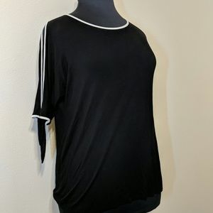 Black top with arm slits